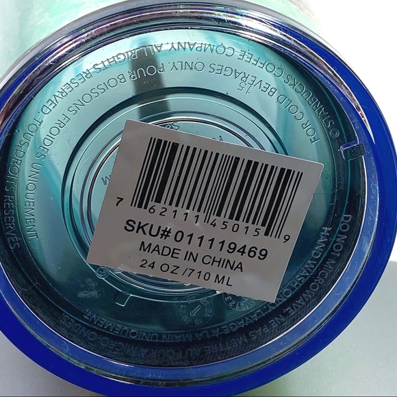 Starbucks Holiday Gold Glitter Polka Dot Tumbler - Picture 7 of 7